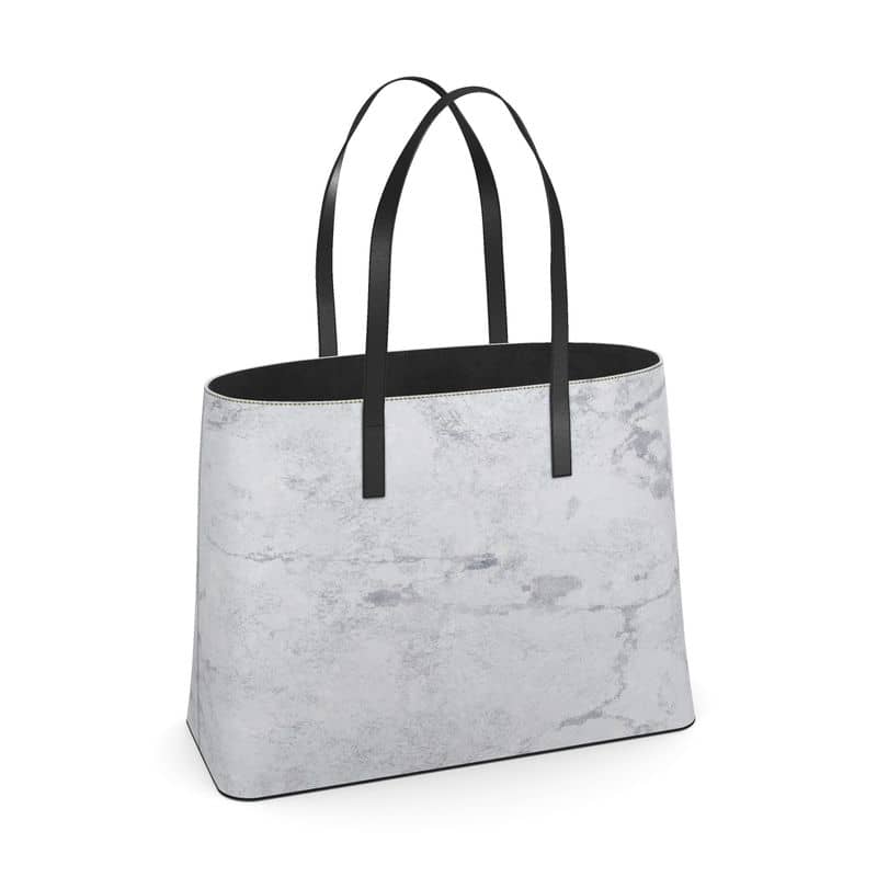 Luxury designer marble tote bag from SKÆR STUDIO with elegant design and spacious interior
