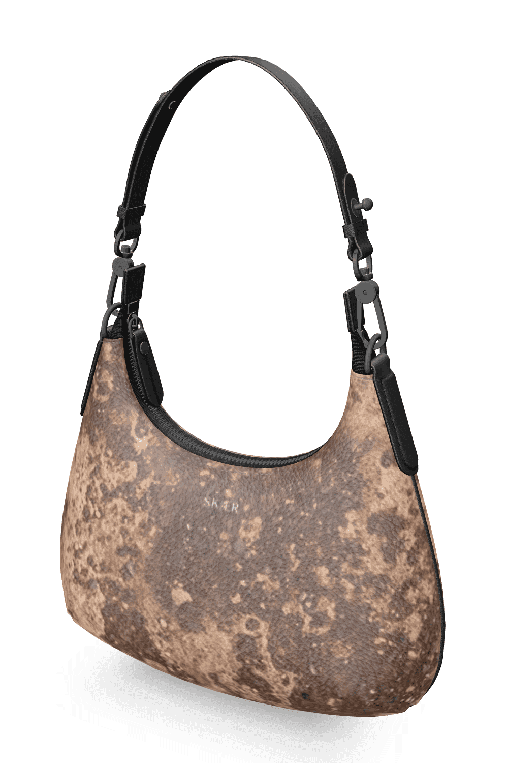 SKÆR STUDIO Mini Curve Bag in unique design, a stylish unique designer handbag for modern fashion lovers